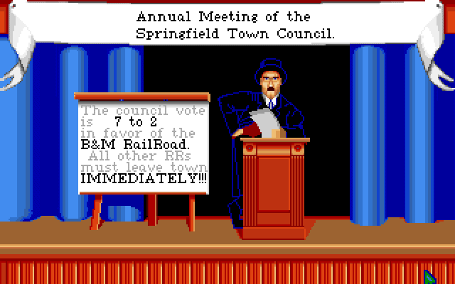 Sid Meier's Railroad Tycoon screenshot 3 for Amiga